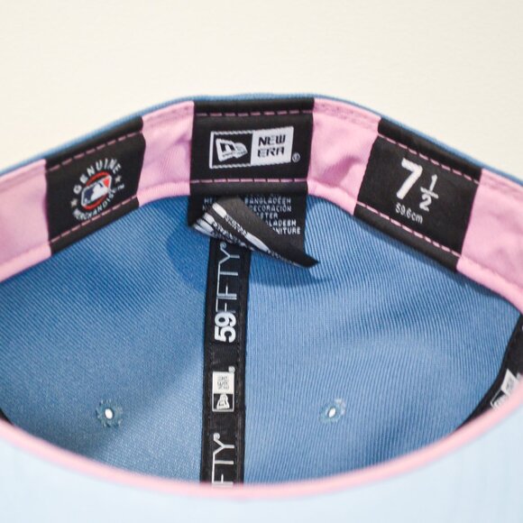 New Era Pittsburg Pirates Fitted Hat with Side Patch 7 1/2 - Picture 6 of 6